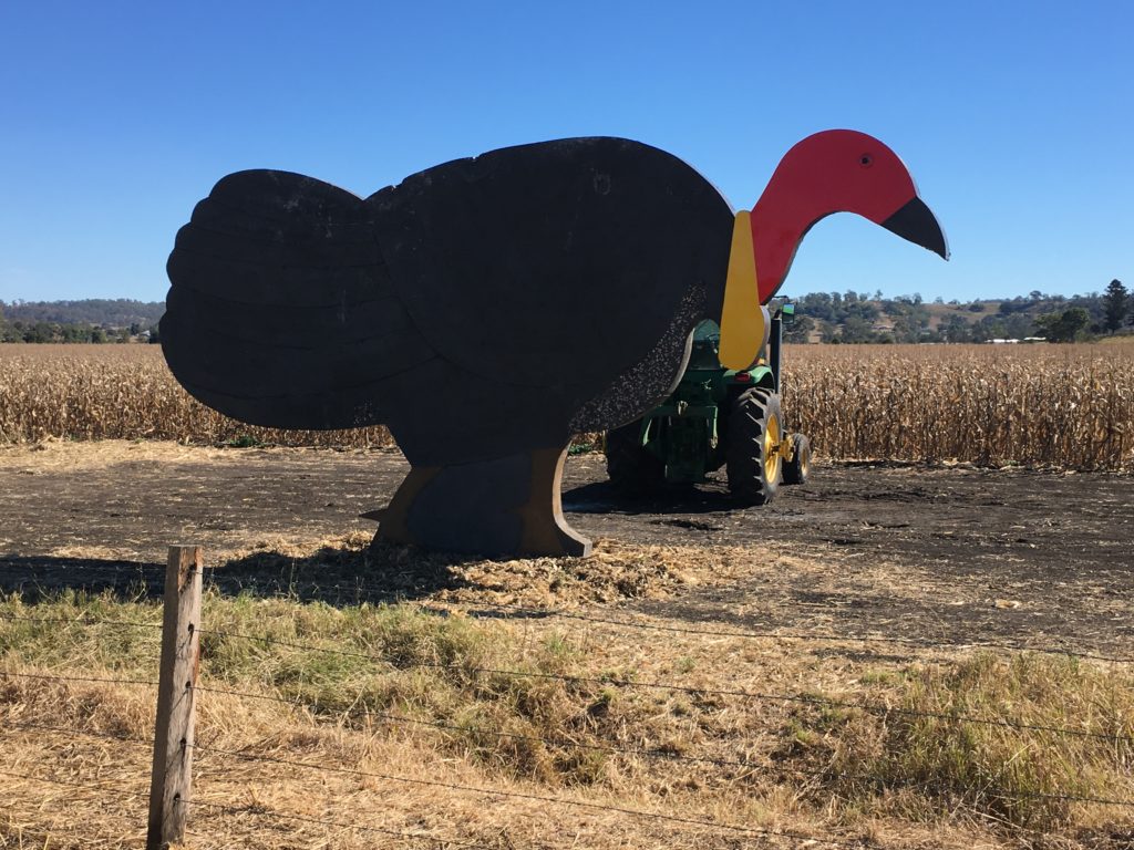 Kyogle’s Turkey Statue 2018 - Graham’s Concrete & Quarry